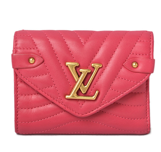 Louis Vuitton New Wave Tri-Fold Leather Wallet M63821