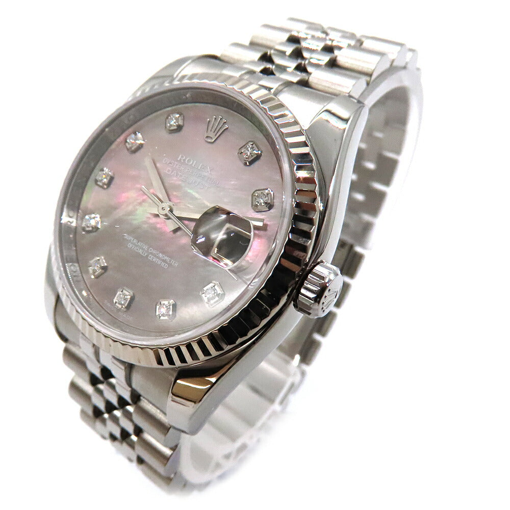 Rolex Datejust 116234NG Diamond Watch