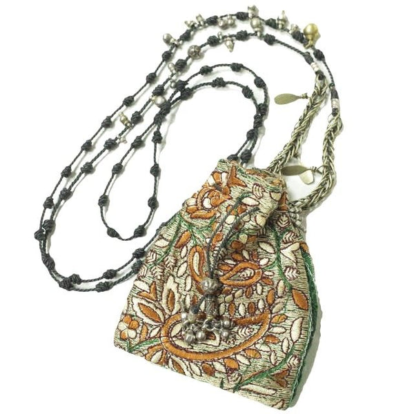TWENTY SEVEN NINE India Jacquard weave Charm Bag Pouch