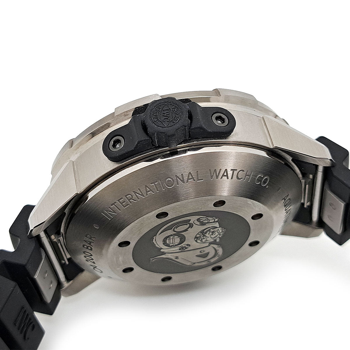 IWC Titanium Rubber Automatic Watch IW358001