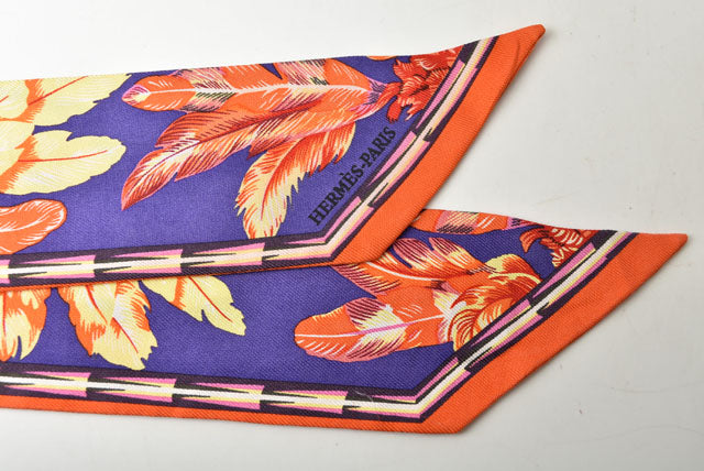 Hermes 100% Silk 85cm Twilly Scarf 2311147-h in Great Condition