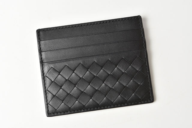 Bottega Veneta Intrecciato Leather Card Case 548510