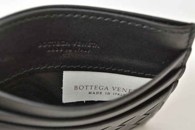 Bottega Veneta Intrecciato Leather Card Case 548510