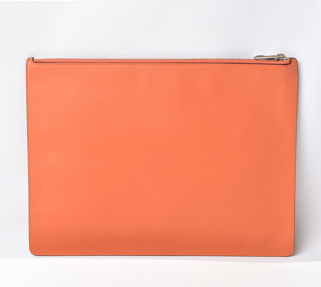 Loewe Lamb Leather Clutch Bag Unisex