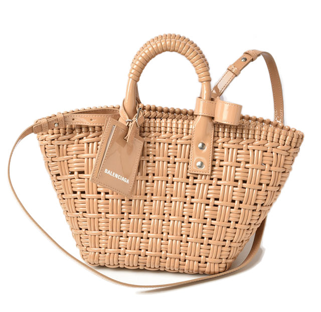 Balenciaga Basket Bag Bistro XS Beige 671342 in Pristine Condition