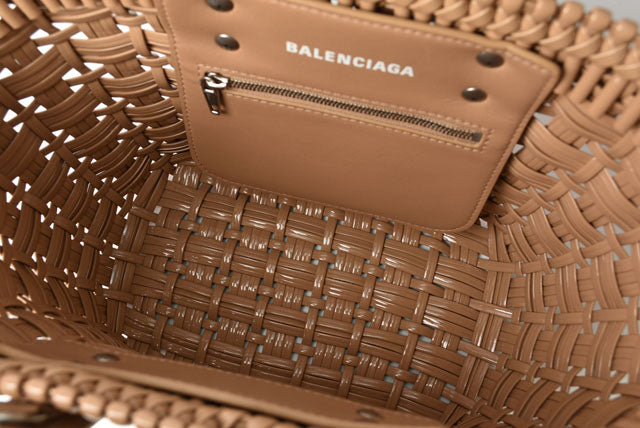 Balenciaga Basket Bag Bistro XS Beige 671342