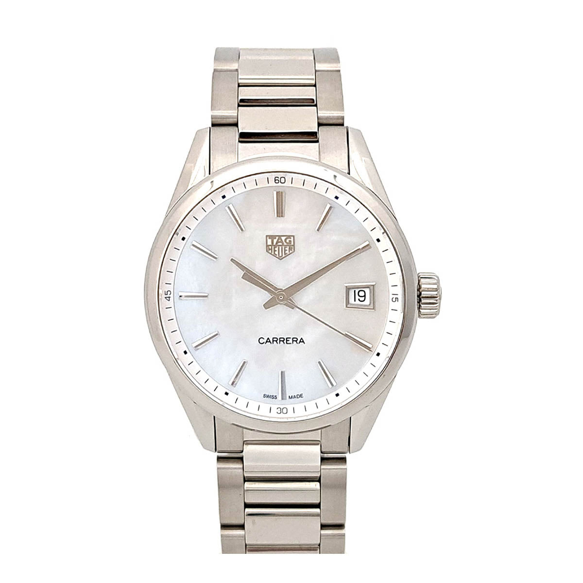 TAG Heuer Quartz Watch White Shell Dial