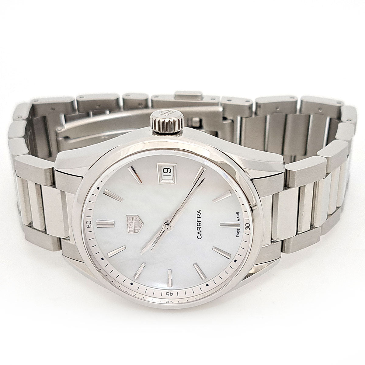 TAG Heuer Quartz Watch White Shell Dial