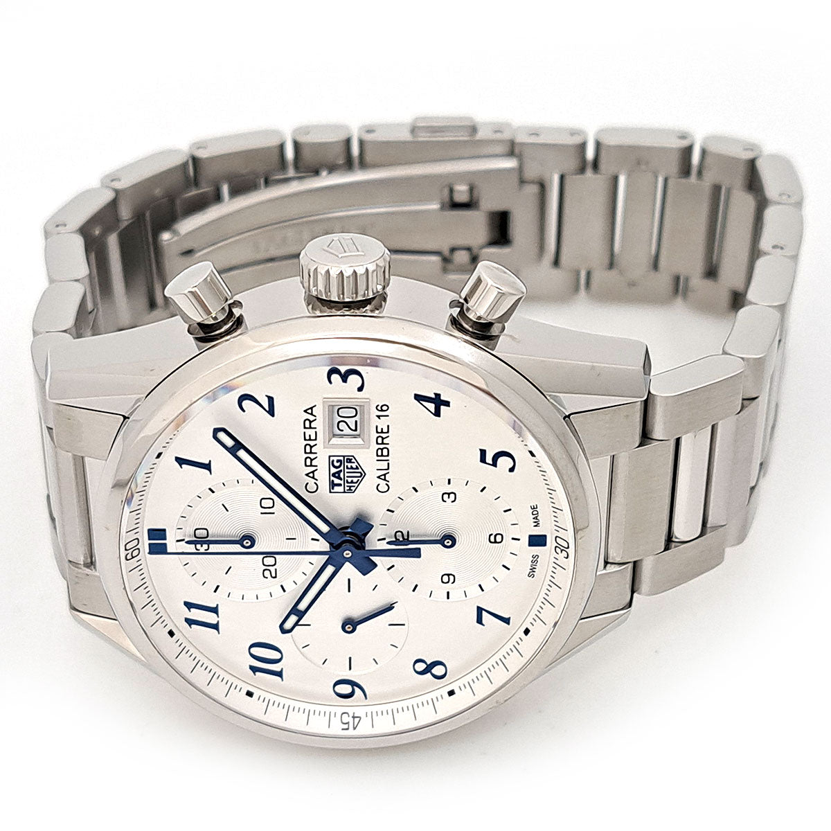 TAG Heuer Carrera Chronograph Blue Edition Watch