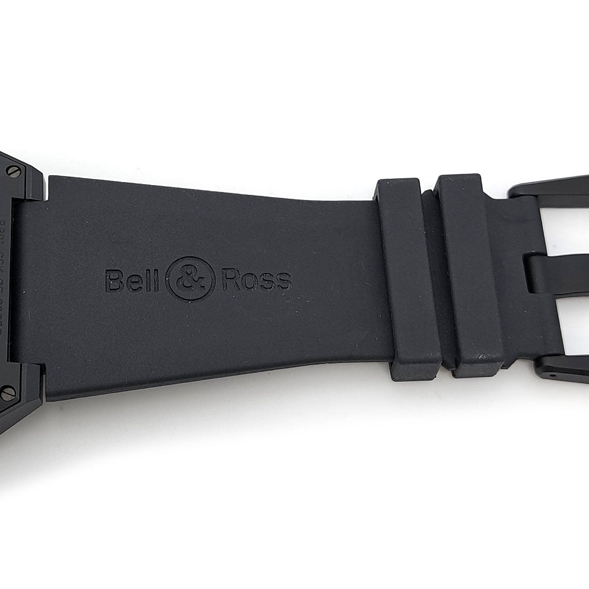 Bell & Ross BR01-CSK-CE/SRB Ceramic Rubber Skeleton Watch