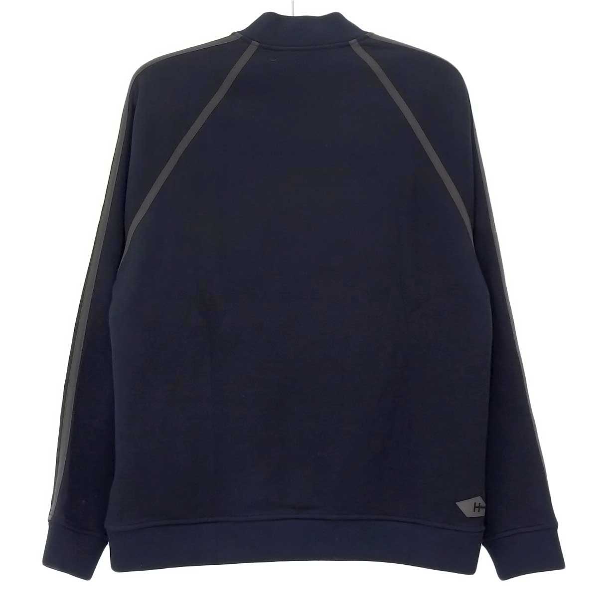 Hermes Navy Cotton Teddy Jacket