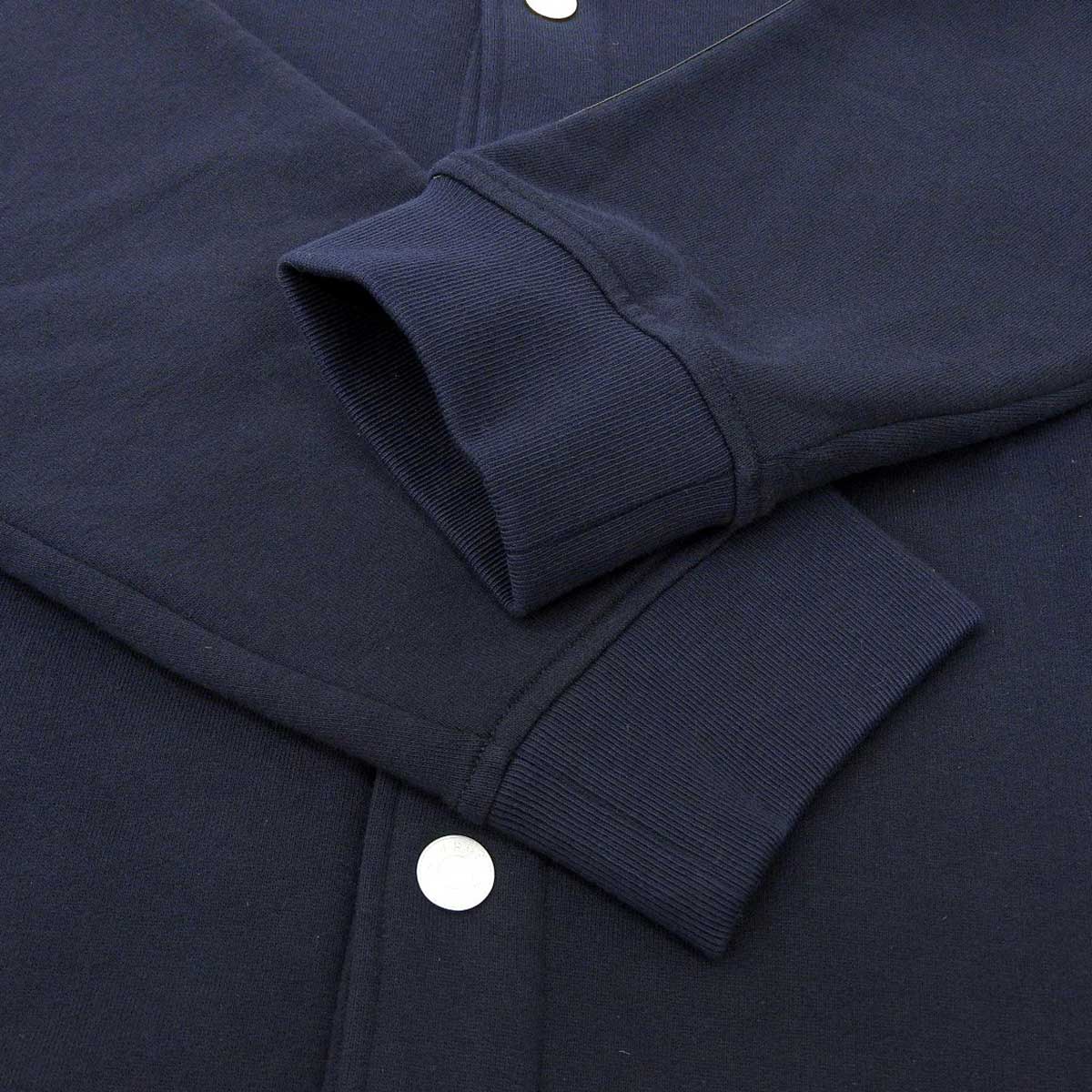 Hermes Navy Cotton Teddy Jacket