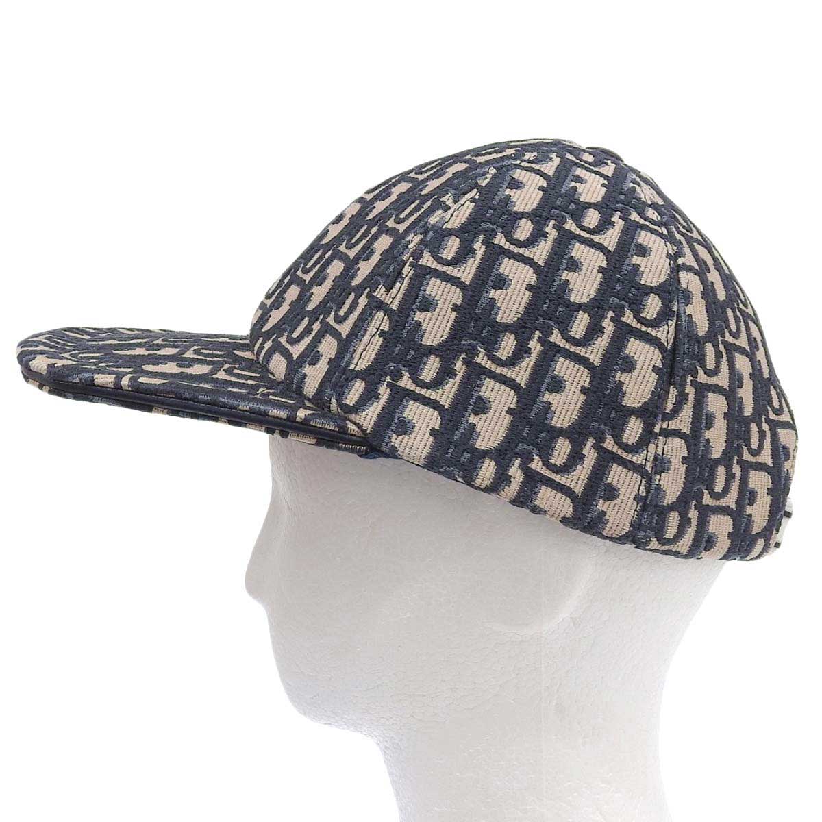 Dior Oblique Jacquard Cap Beige Navy