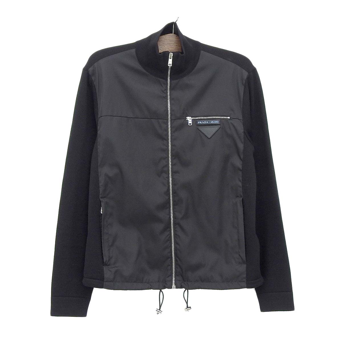 Prada Wool Nylon Jacket SMC647 Black