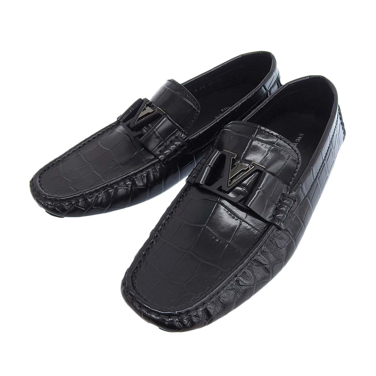 Louis Vuitton Leather Monte Carlo Loafers