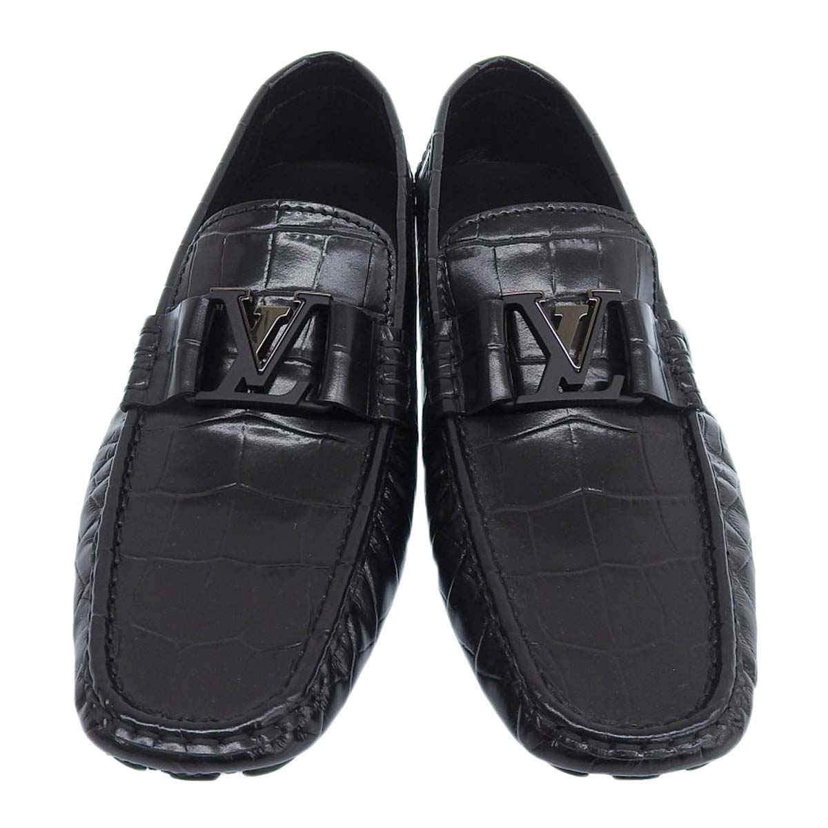 Louis Vuitton Leather Monte Carlo Loafers