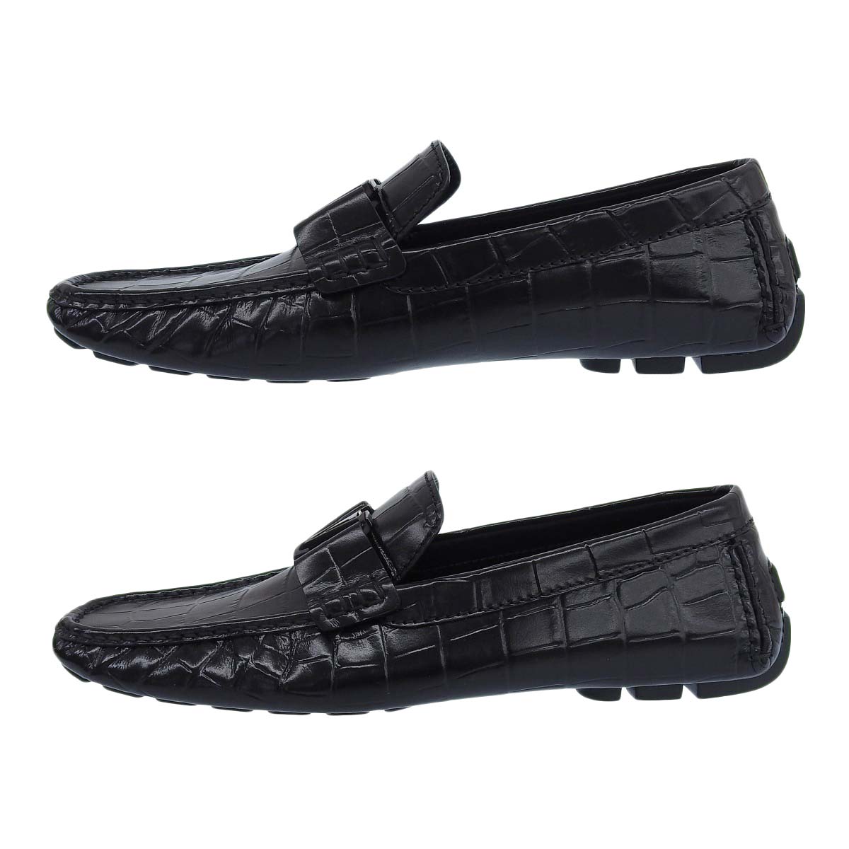 Louis Vuitton Leather Monte Carlo Loafers