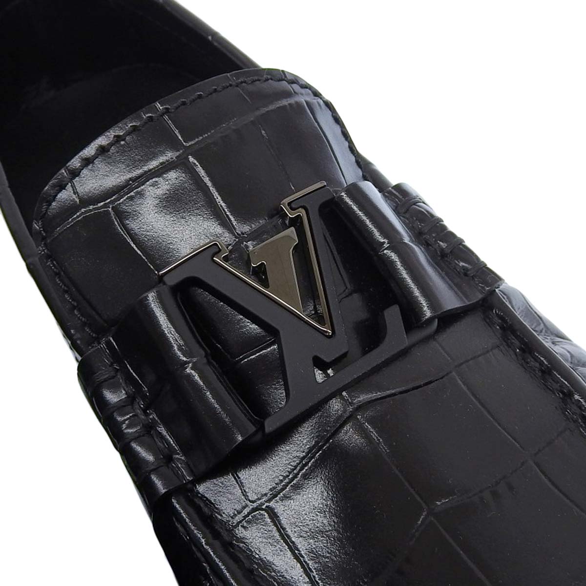 Louis Vuitton Leather Monte Carlo Loafers