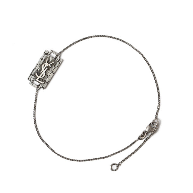 Saint Laurent Unisex Vintage Silver Bangle/Bracelet