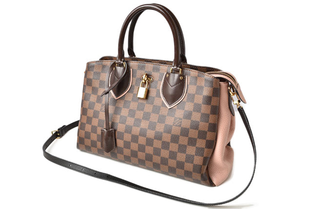 Louis Vuitton Normandy Damier Canvas Taurillon Leather Handbag N41488