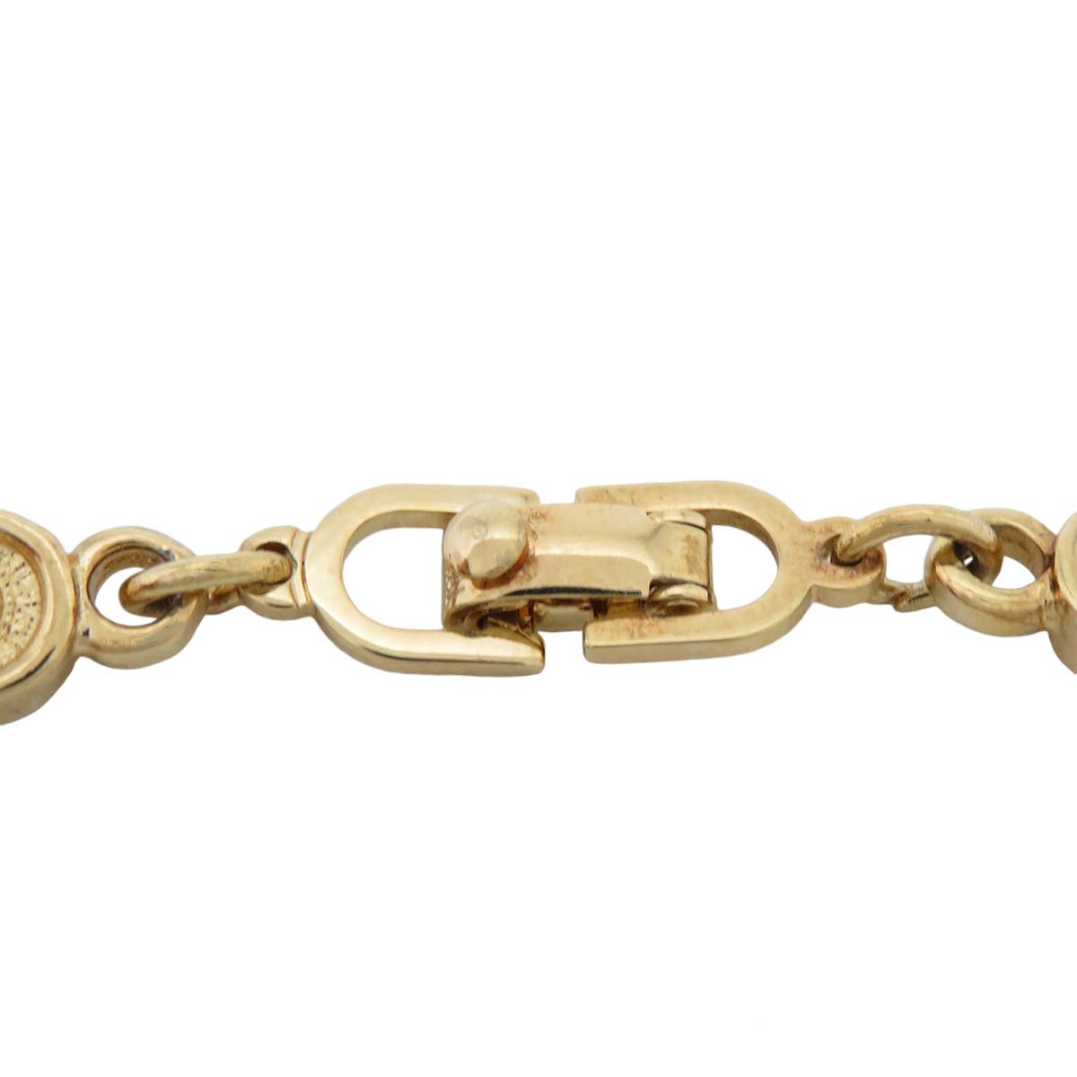 Dior GP Logo Plate Chain Bracelet