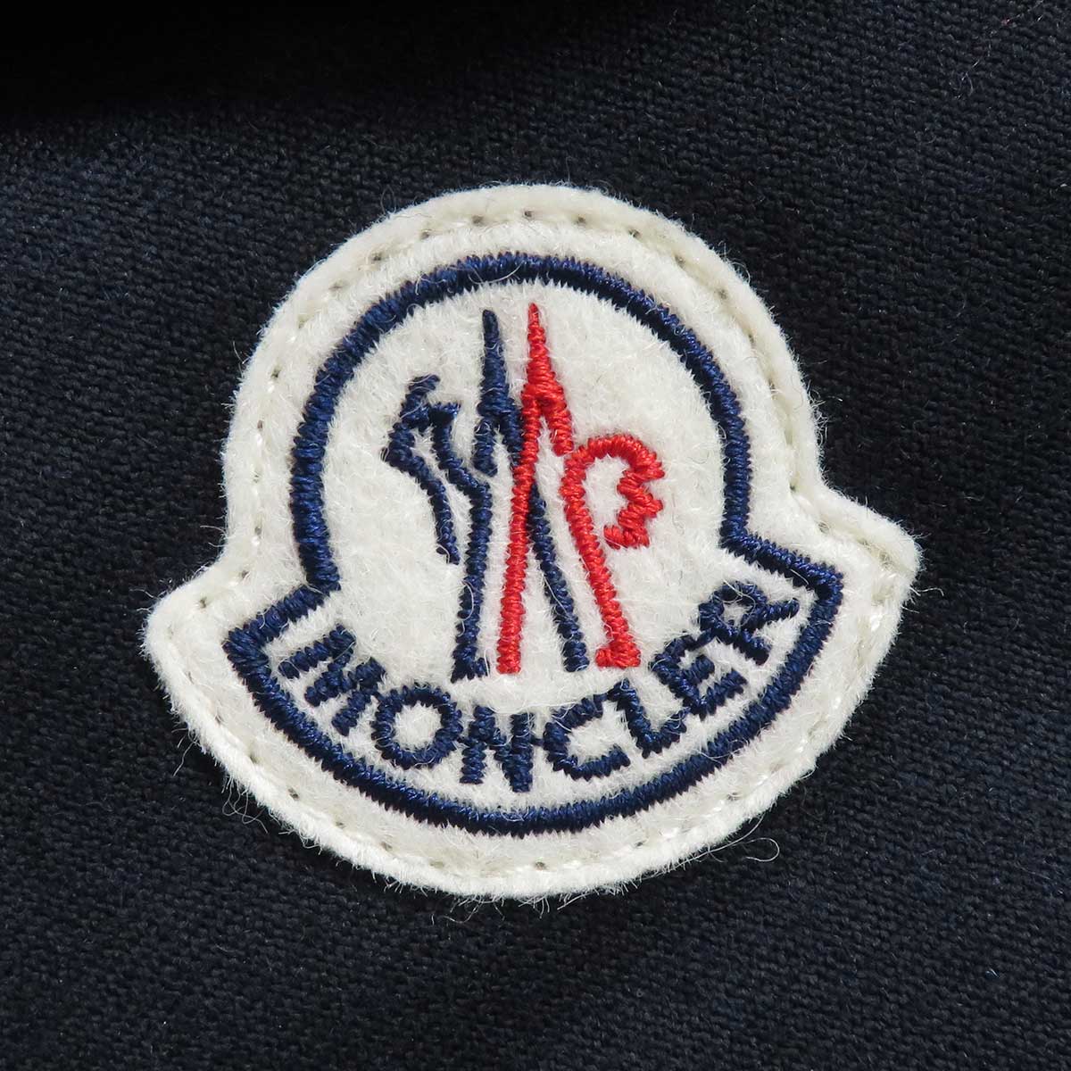 Moncler Down Jacket Navy Removable Hood