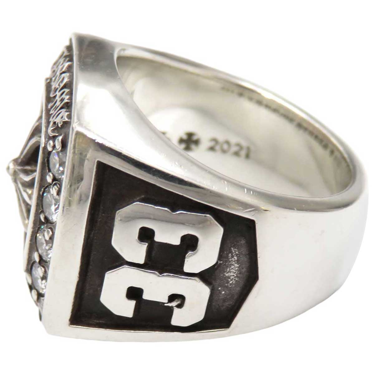 Chrome Hearts SV925 Diamond Ring