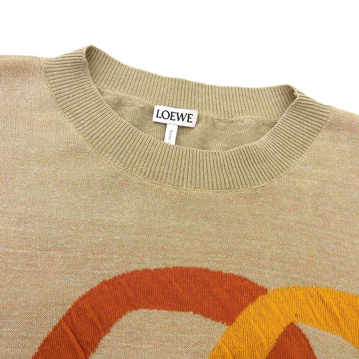 Loewe Knit Sweater Sand