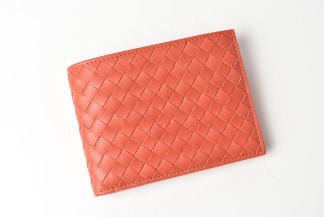 Bottega Veneta Leather Intrecciato Wallet in Pristine Condition