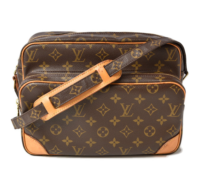 Louis Vuitton Monogram Canvas Vintage Nile Shoulder Bag M45244 in Great Condition