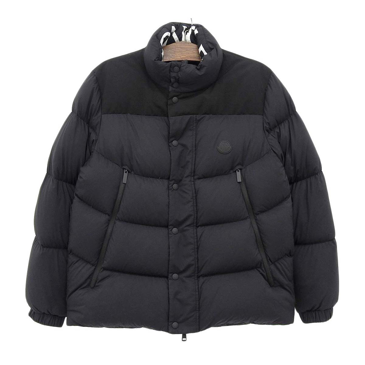 Moncler Nylon Down Jacket Black