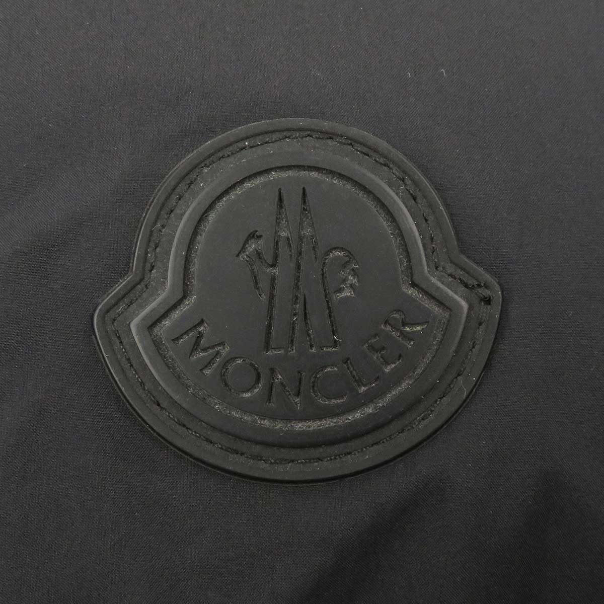 Moncler Nylon Down Jacket Black