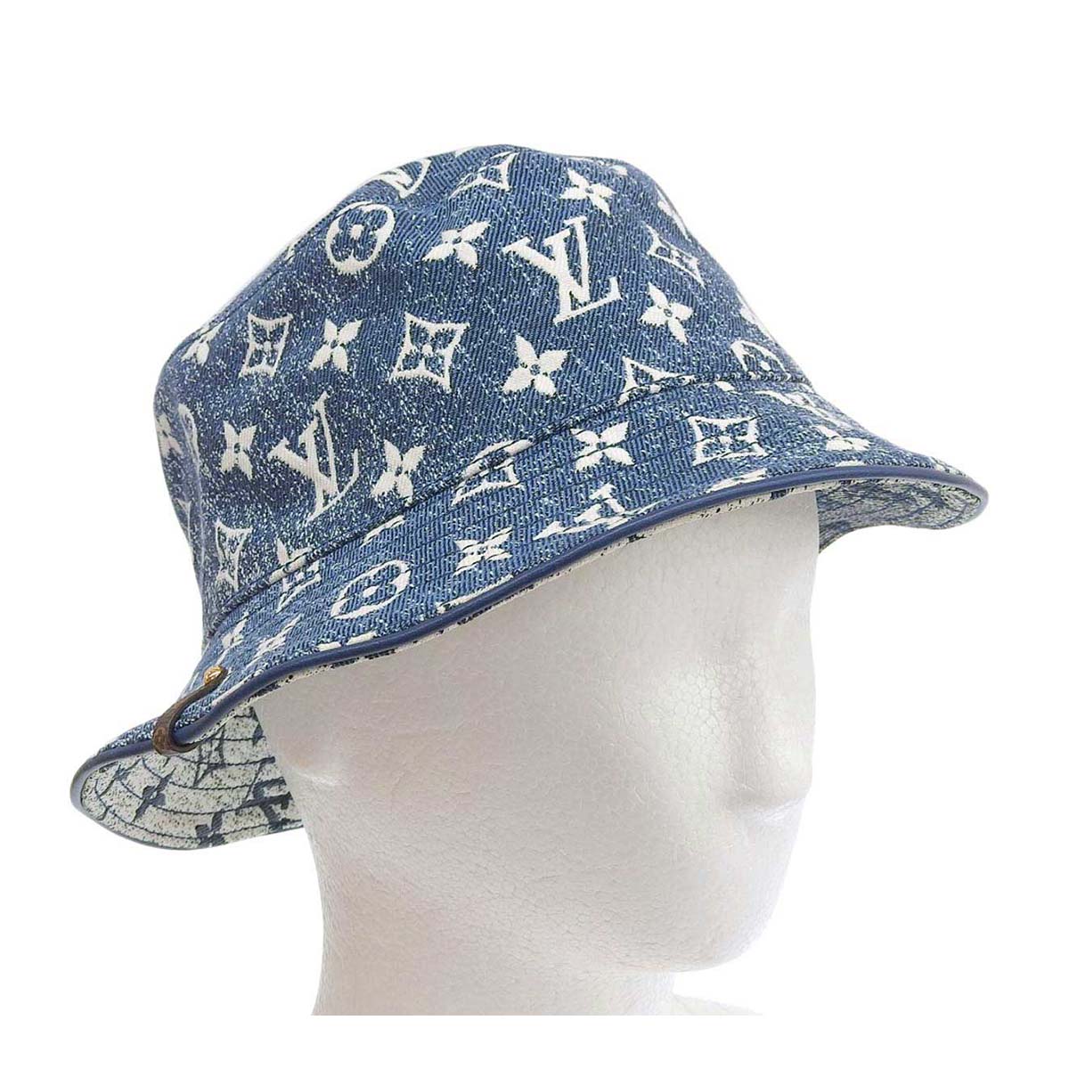 Louis Vuitton Monogram Denim Bucket Hat M77435