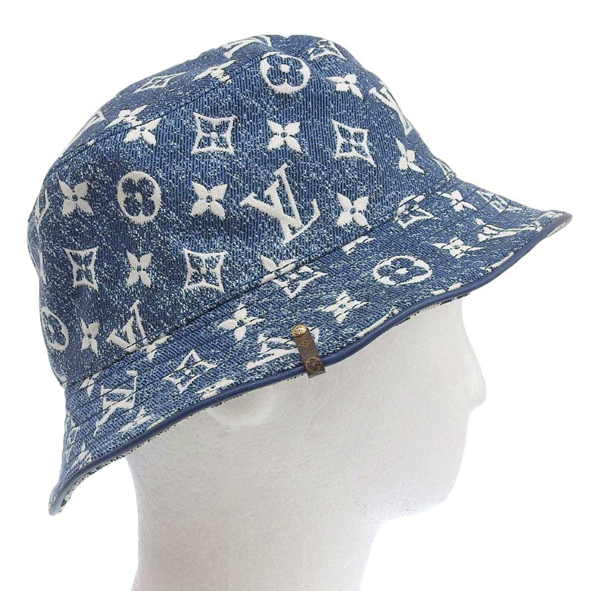 Louis Vuitton Monogram Denim Bucket Hat M77435