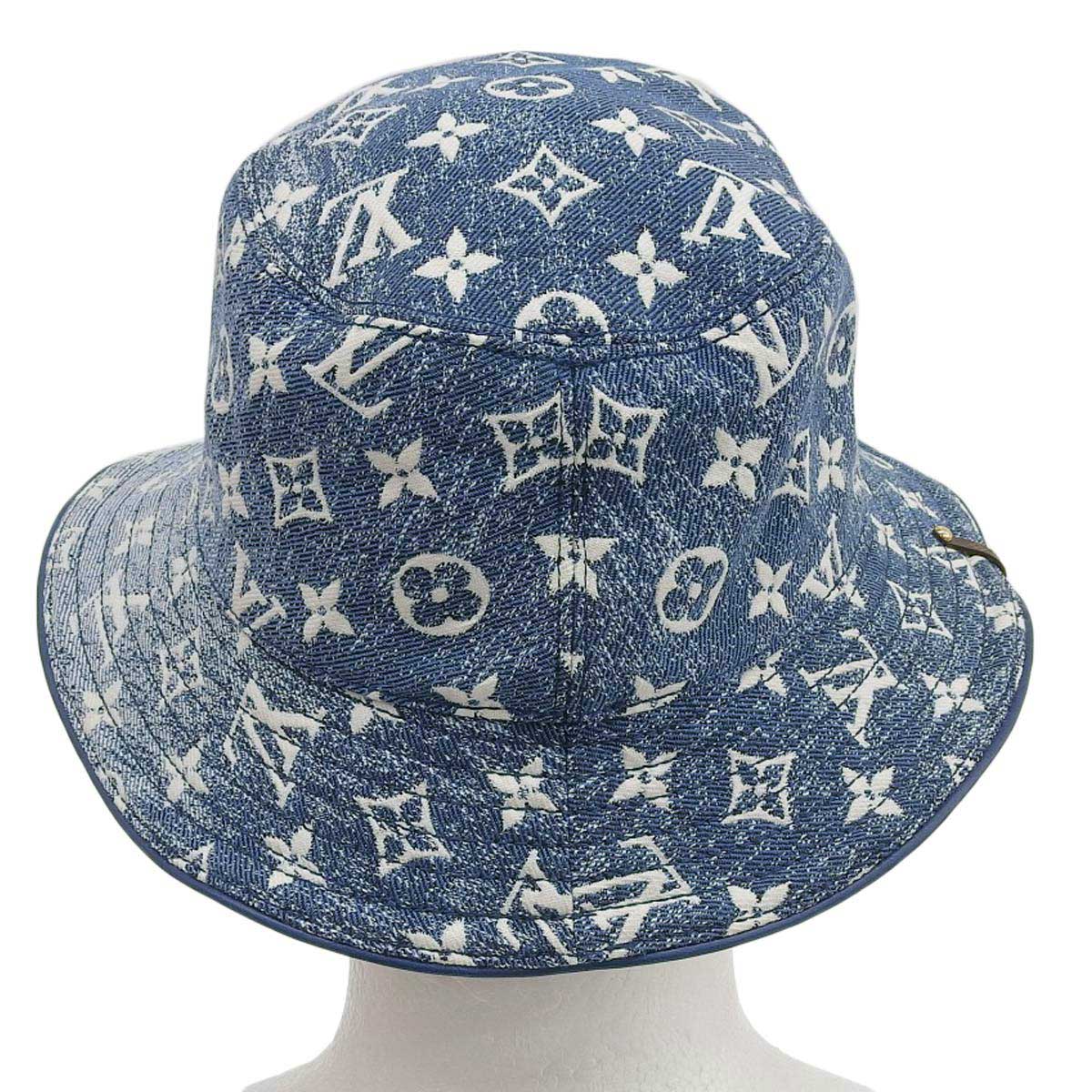 Louis Vuitton Monogram Denim Bucket Hat M77435