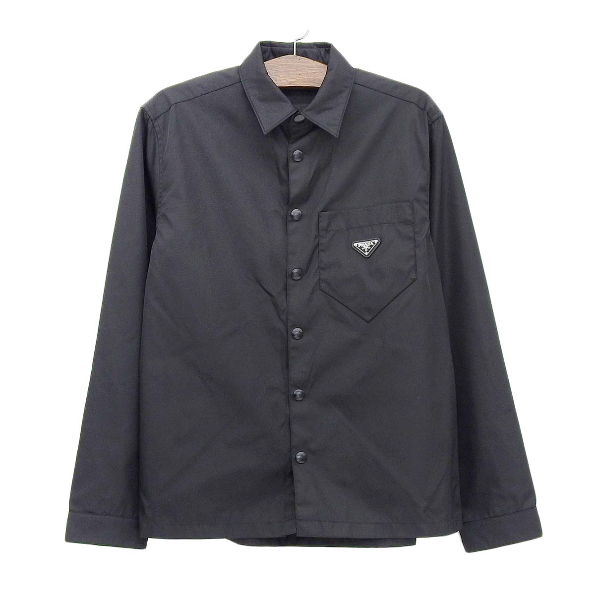 Prada Nylon Coach Jacket Black