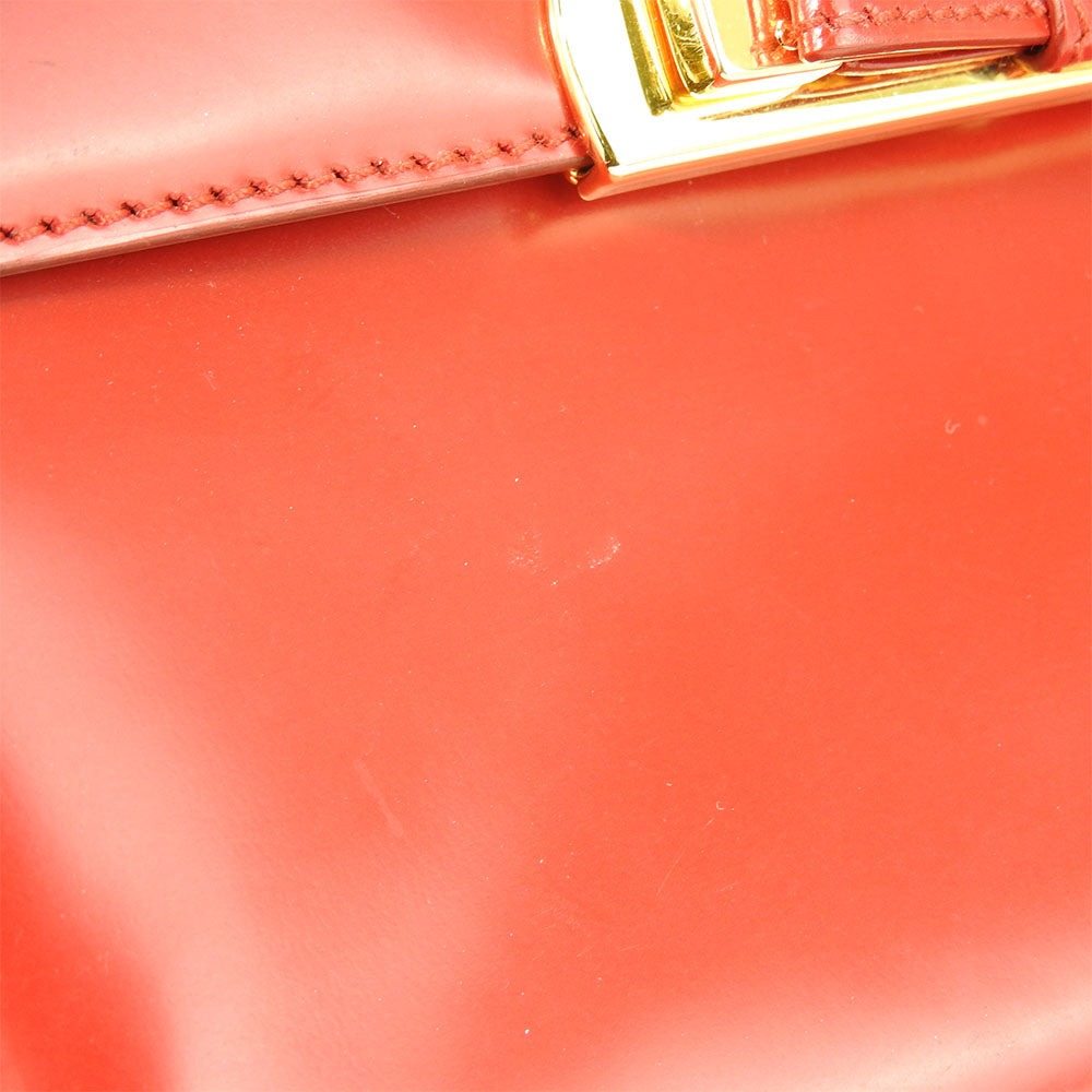 Prada Handbag BN1670 Calfskin Red