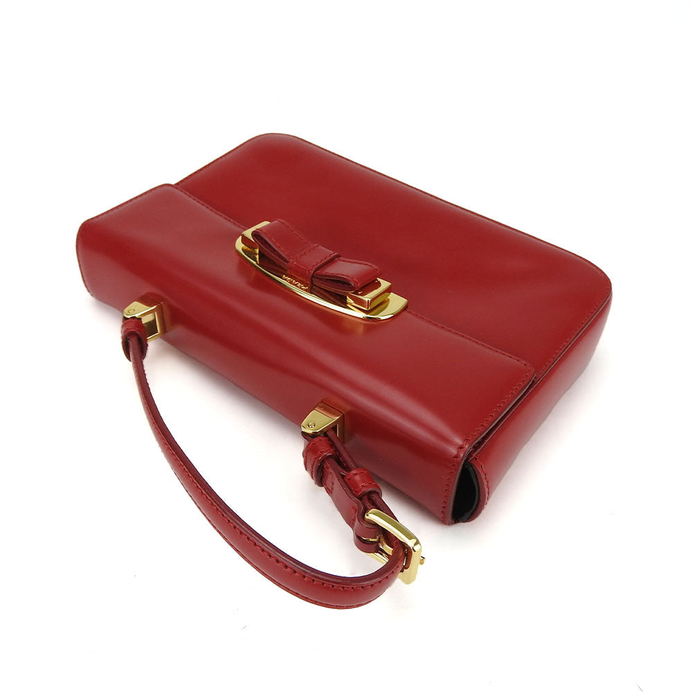 Prada Handbag BN1670 Calfskin Red