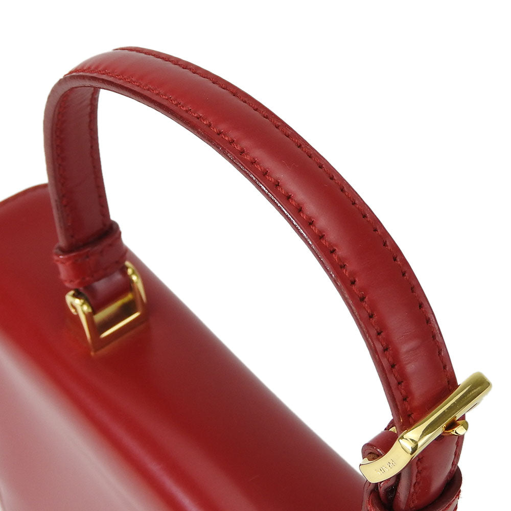 Prada Handbag BN1670 Calfskin Red