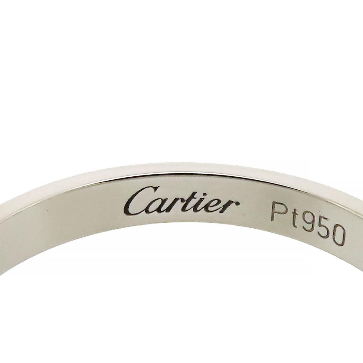 Cartier Pt950 Diamond Wedding Ring B4093652