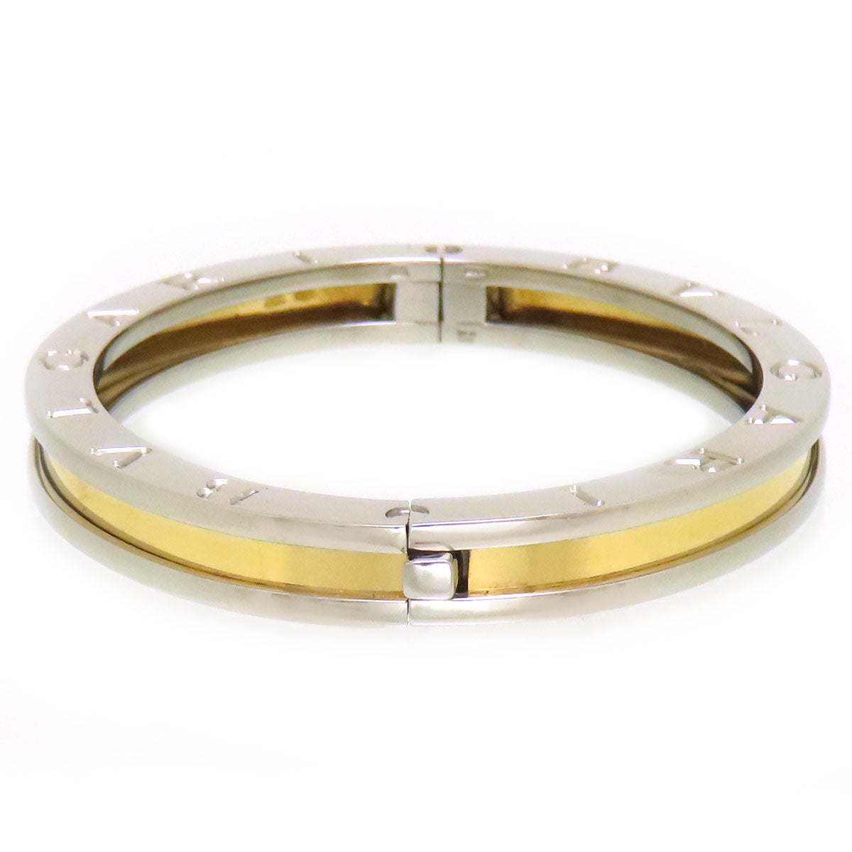 Bvlgari B.Zero1 Bangle K18YG Steel