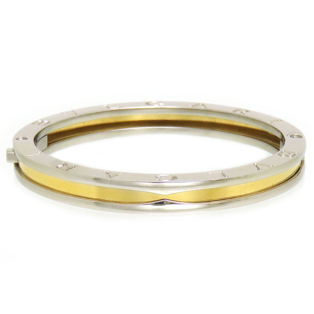 Bvlgari B.Zero1 Bangle K18YG Steel