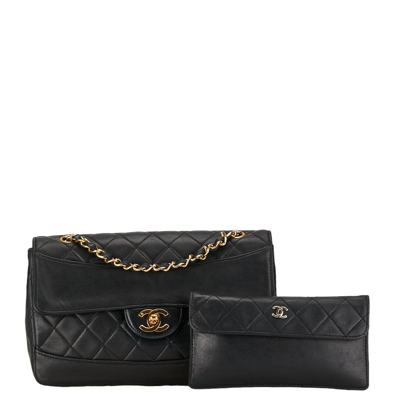 Chanel Diana Flap Shoulder Bag Leather Shoulder Bag in Good condition