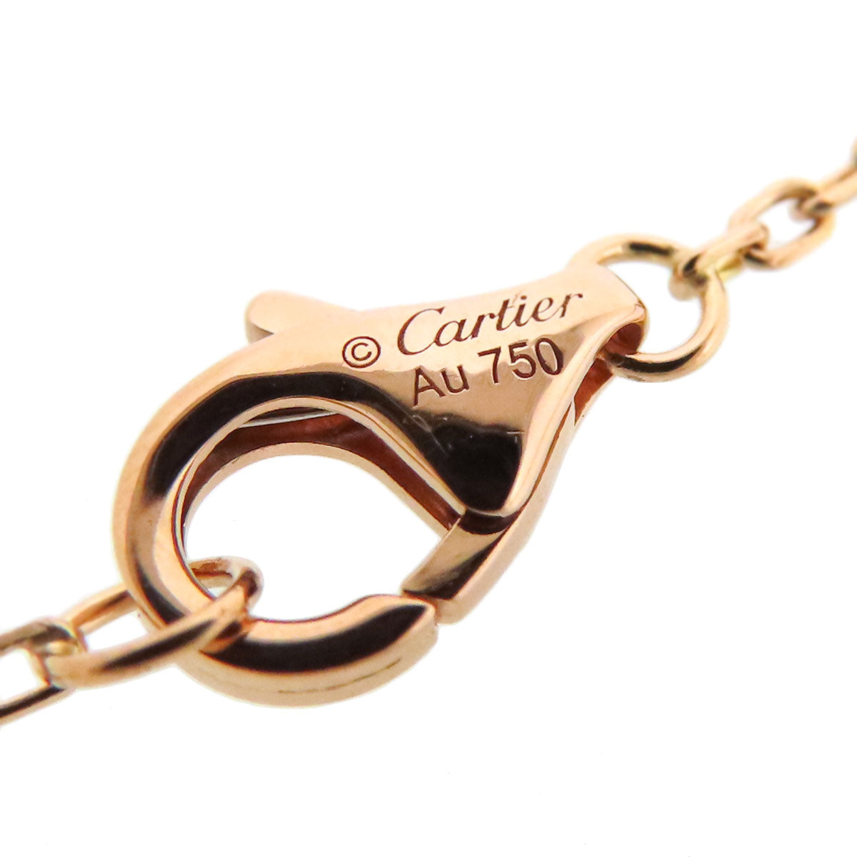 Cartier Trinity Diamond Necklace Au750