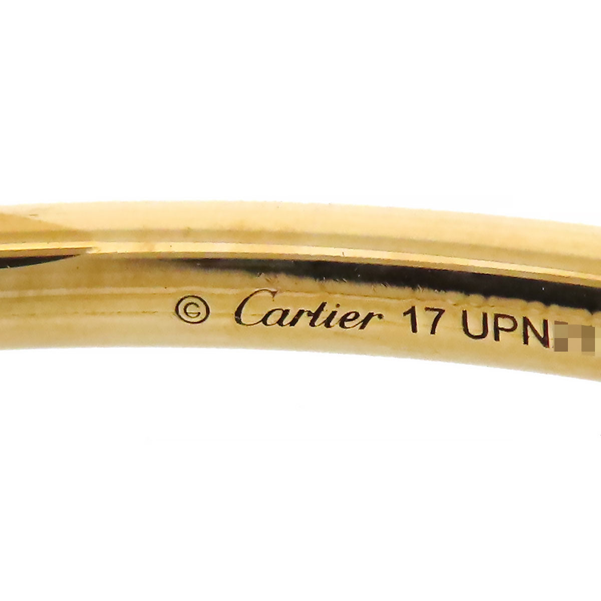 Cartier K18YG Juste Un Clou Bracelet