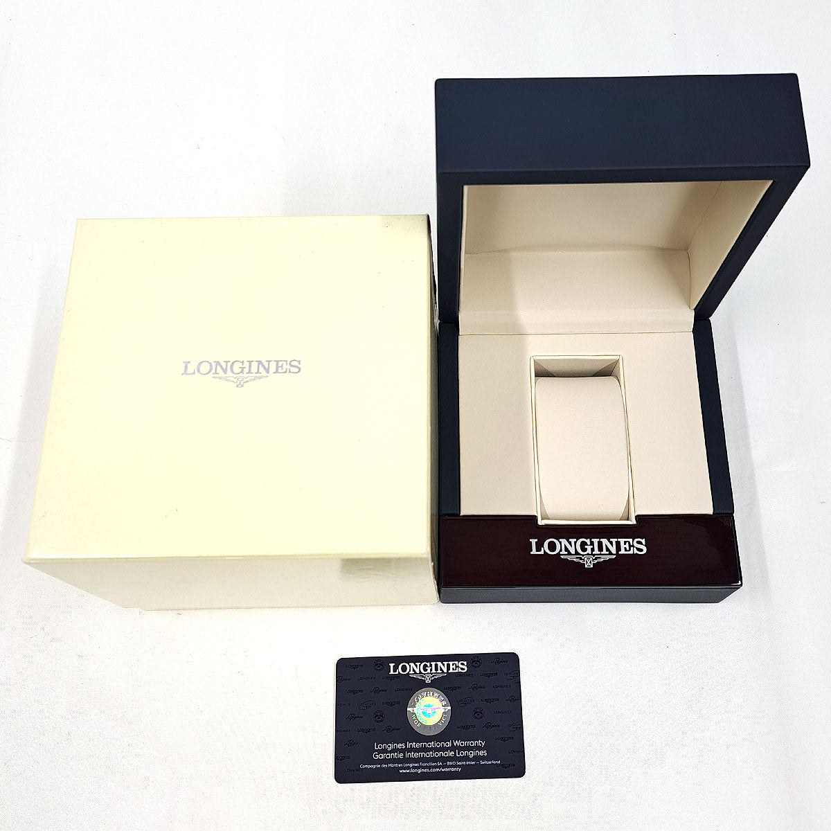 Longines Stainless Steel Leather Automatic Watch L2.789.4