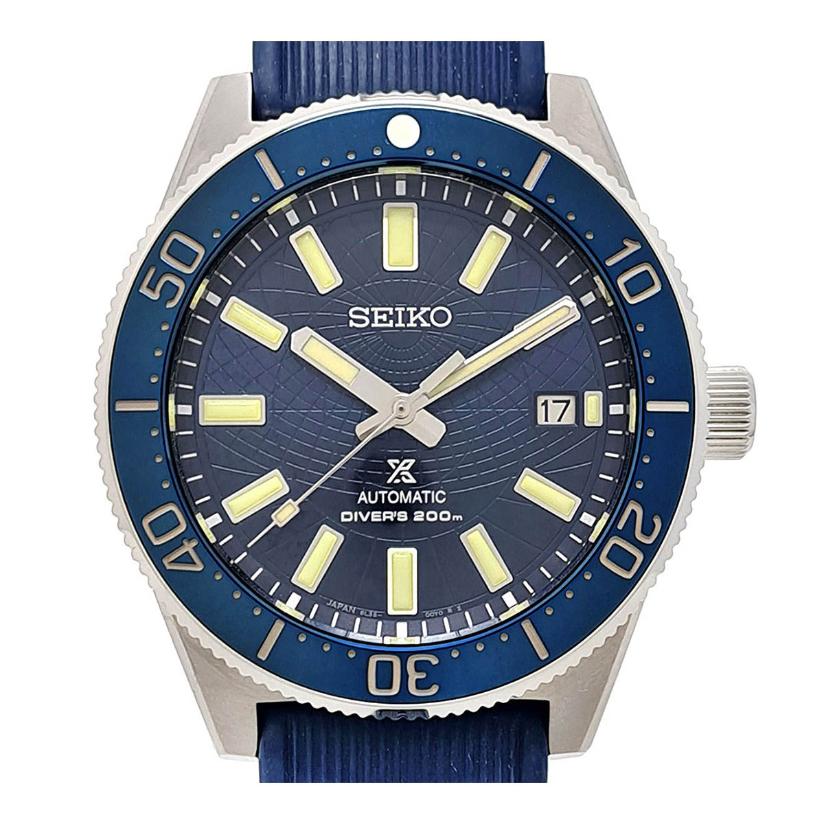 Seiko SBDX053 Stainless Steel Rubber Automatic Watch