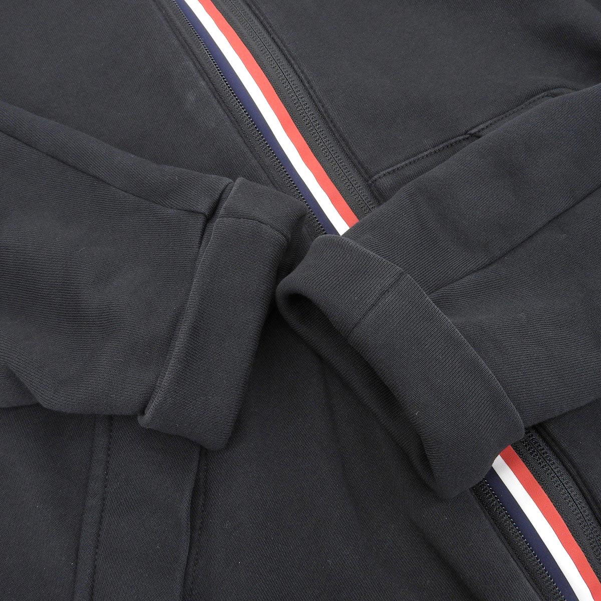 Moncler Hoodie MAGLIA Cardigan Black