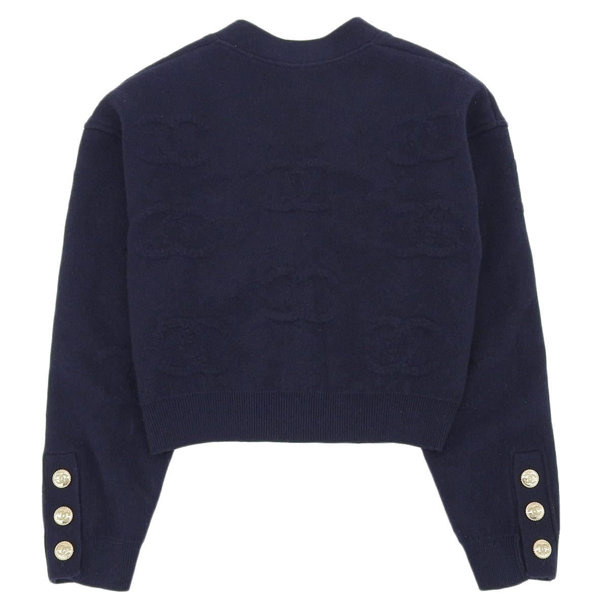 Chanel Navy Cardigan P70524K10076