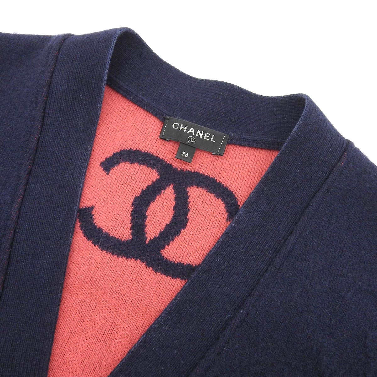 Chanel Navy Cardigan P70524K10076